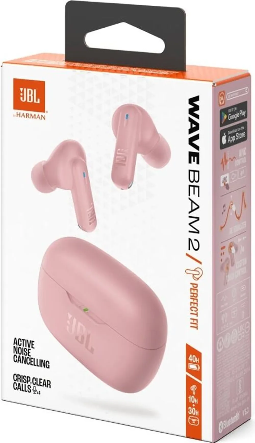 Беспроводные наушники JBL Wave Beam 2 Pink - 11