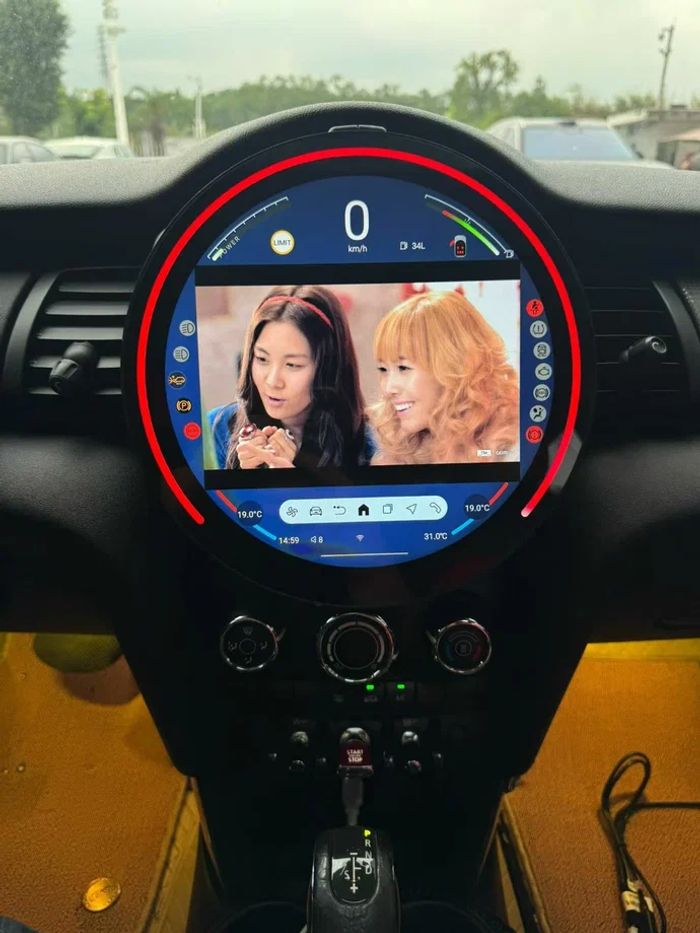 Магнитола для Mini Cooper F54 - Kuberg монитор 11,9" на Android 13, Быстрая, 4G SIM-слот