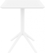 Стол пластиковый складной Siesta Contract Sky Folding Table 60, белый