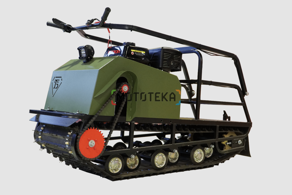 Мотобуксировщик Бурлак Хозяин - 1, Loncin 15 л.с.