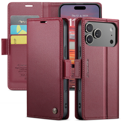 Чехол-книжка CaseMe Smooth iPhone 17 Pro