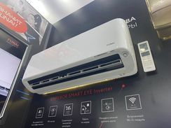 Инверторная сплит-система серии EMPEROR SMART EYE FULL DC Inverter 2024 RACI-EM25HP.D04 (комплект)