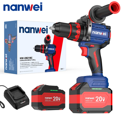 Шуруповерт аккумуляторный NANWEI NW-D8218C-6, 160 Н·м, 6Ah*2