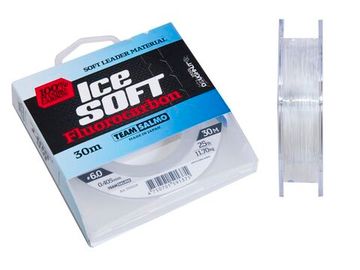Леска монофильная Team Salmo ICE SOFT FLUOROCARBON 30 м, 0,40 мм