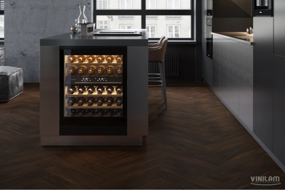 Кварц-винил Клеевой LVT Vinilam VinilPol Herringbone Glue LVT 2,5 мм Паркет Да Винчи 2.787 м2