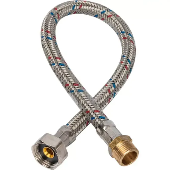 Подводка гибкая STOUT Н-В 3/8"*1/2" 60см 27552