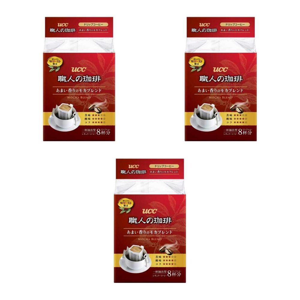 Кофе молотый UCC Mocka Blend в дрип-пакетах, 8 шт, 3 шт