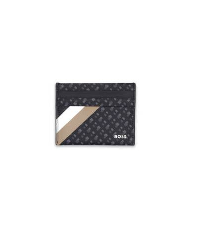 Кожаные кардхолдеры byron st_s card case BOSS BLACK - черный(50481452)
