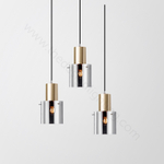 Pendant design lamp Bullet  (Chrome)