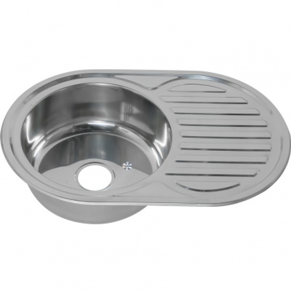 Мойка 7750 U N 0.6/160 врезная овальная 122 N(*15)