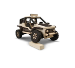 БАГГИ, BUGGY от TARG - деревянный конструктор, сборная модель, Внедорожник 3d пазл, собрать своими руками