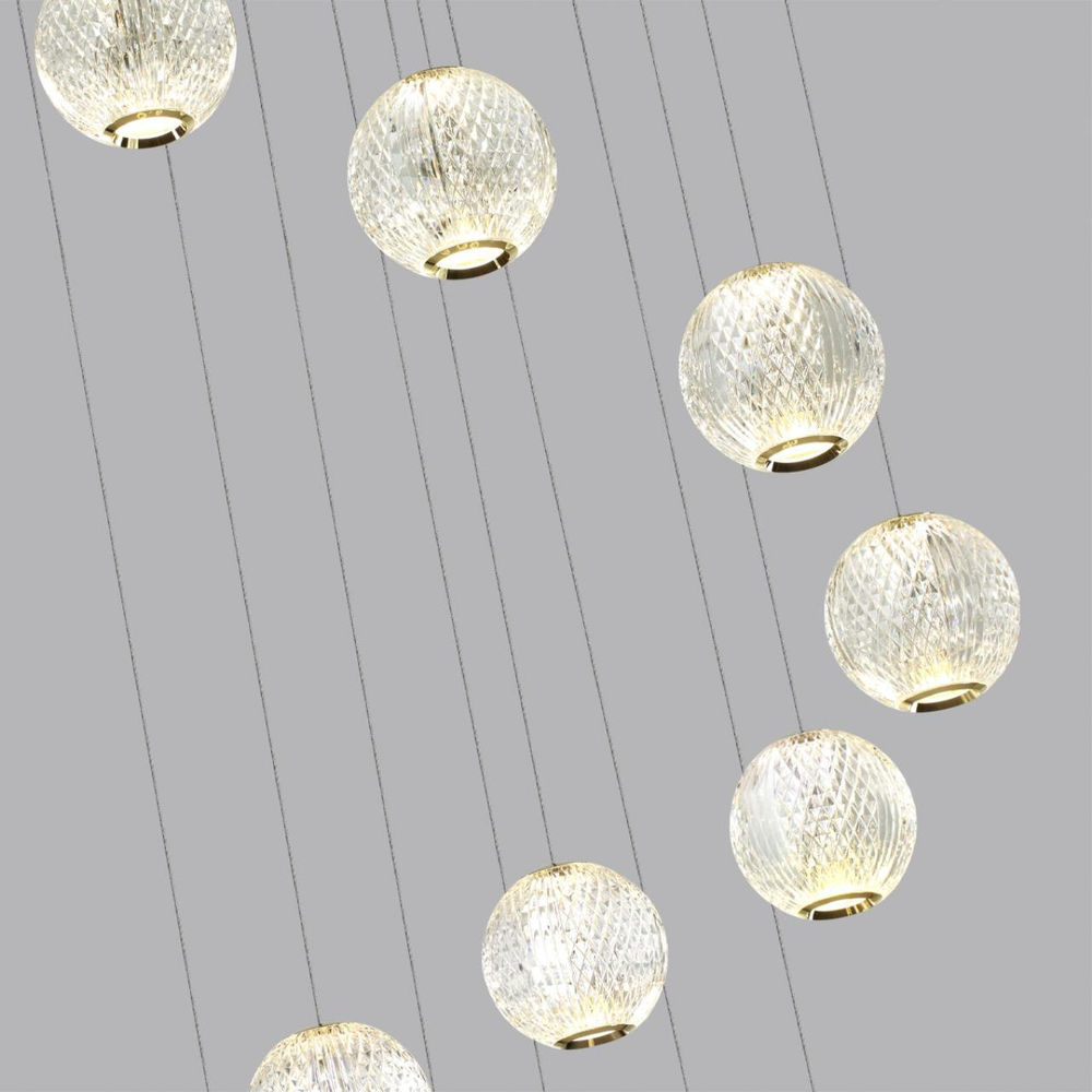 Подвесная светодиодная люстра Odeon Light CRYSTAL 5008/56L