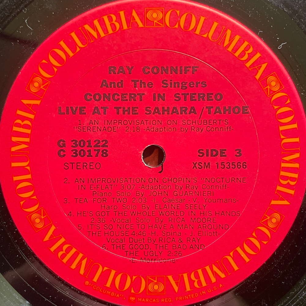 Ray Conniff ‎– Concert In Stereo 2LP (США 1970г.)