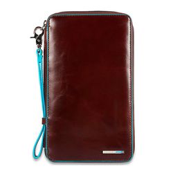 Мультипортмоне Piquadro Blue Square коричневый телячья кожа (PP3246B2/MO)