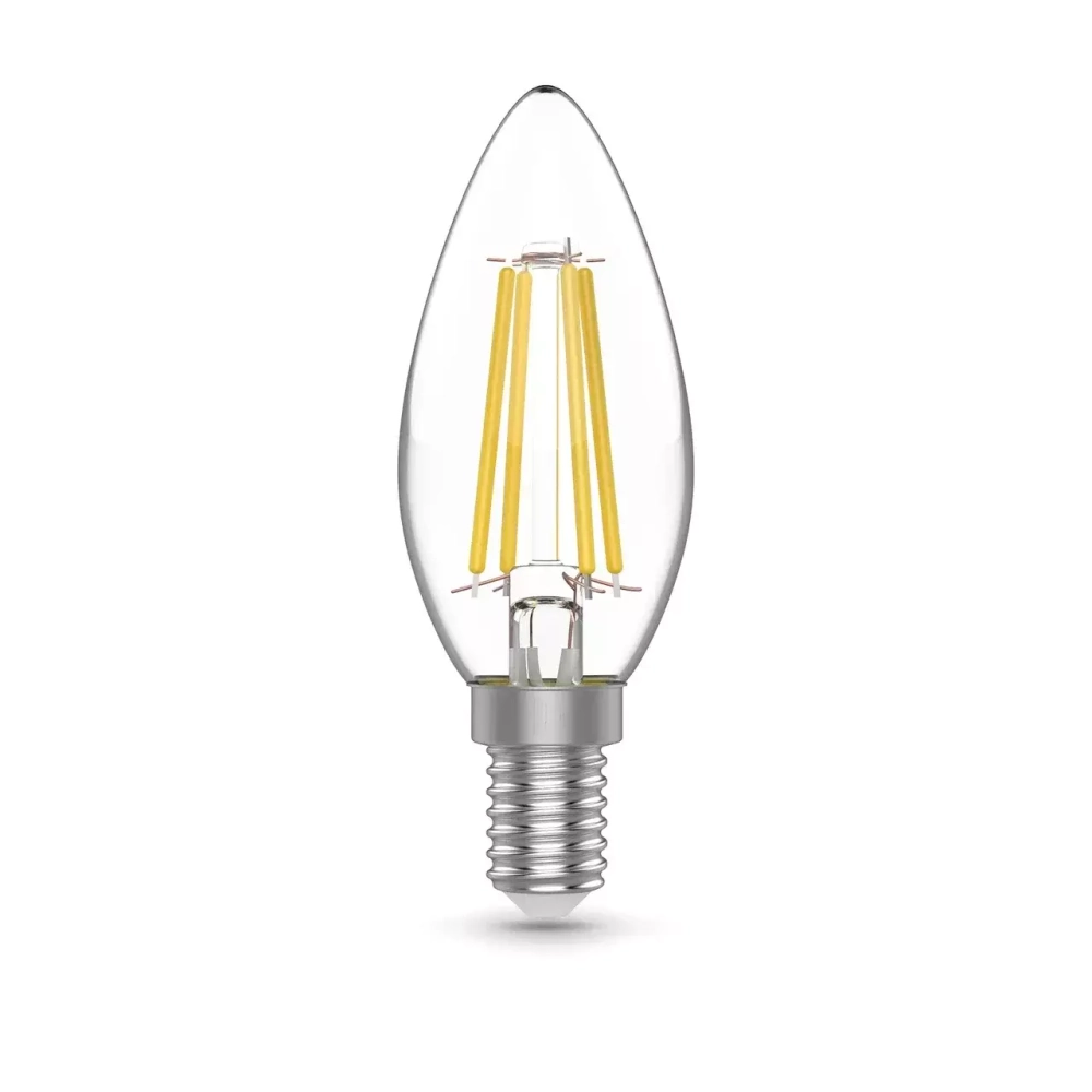 Лампа Gauss LED Filament Basic Свеча 4,5W Е14 400lm 2700К 1031115