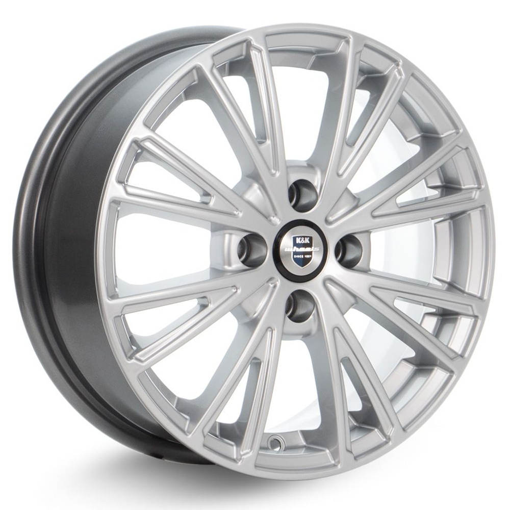 Диск Литой K&K Меандр (КС879) 6 x R16 4x108 D63.35 ET47.5 Сильвер SK
