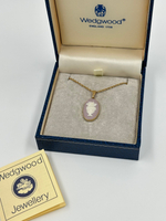 Кулон Wedgwood сиреневый