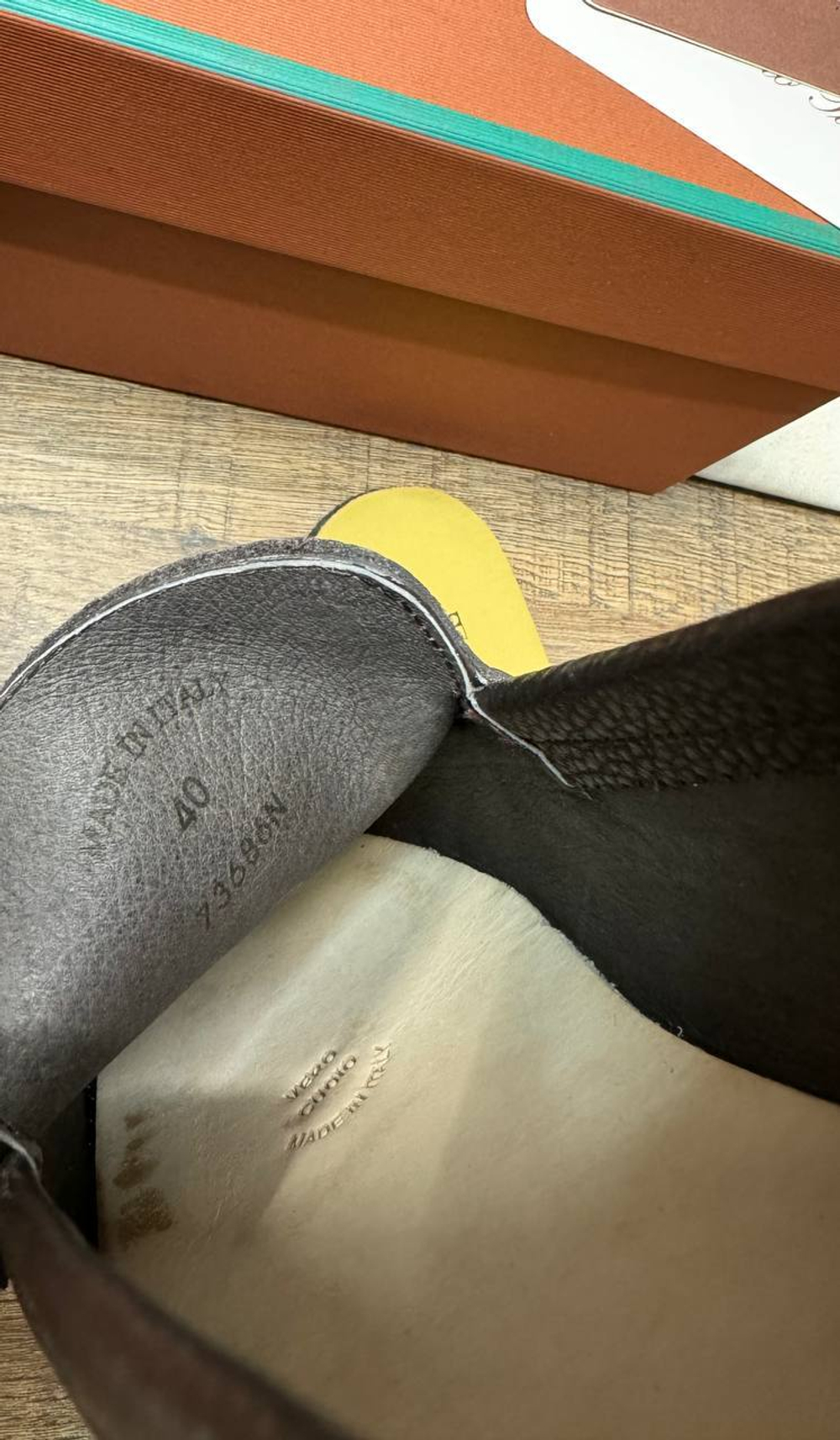 Коричневые кожаные лоферы Loro Piana Summer Walk
