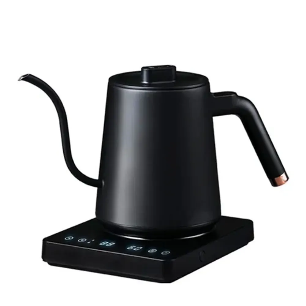 Чайник электрический для пуровера 900 мл WUMING E-Kettle Pro черный с контр. температуры ZeroHero