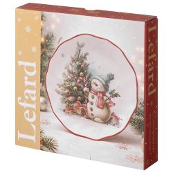 ТАРЕЛКА ЗАКУСОЧНАЯ LEFARD "С НОВЫМ ГОДОМ!" 23*3,5 СМ.
