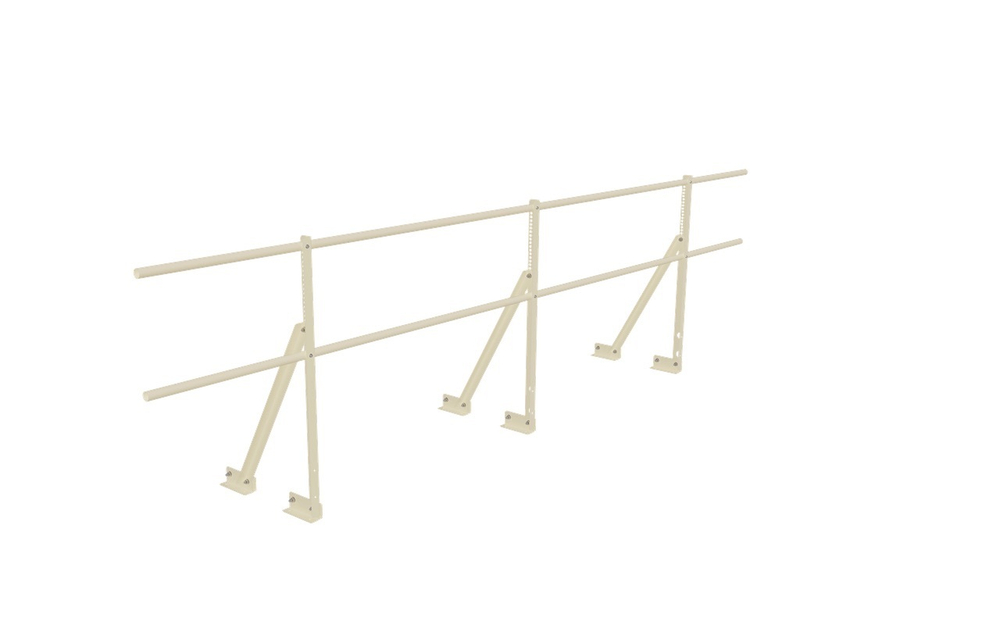 Кровельное ограждение Fachmann KO/ECO/800-2-3000 Фальцевый крепеж RAL