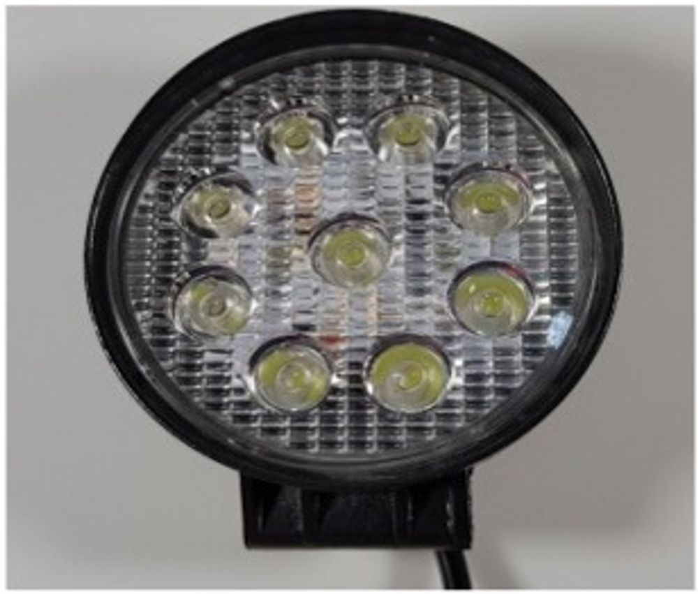 Фара противотуманная 9LED-27W ТАС -19LED диаметр 115мм