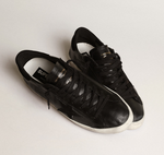 Женские Кеды Super-Star in black nappa with black suede star and heel tab