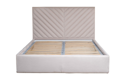 Кровать c подъемным меxанизмом 173x220x125 Garda Decor Milano Basic велюр бежевый