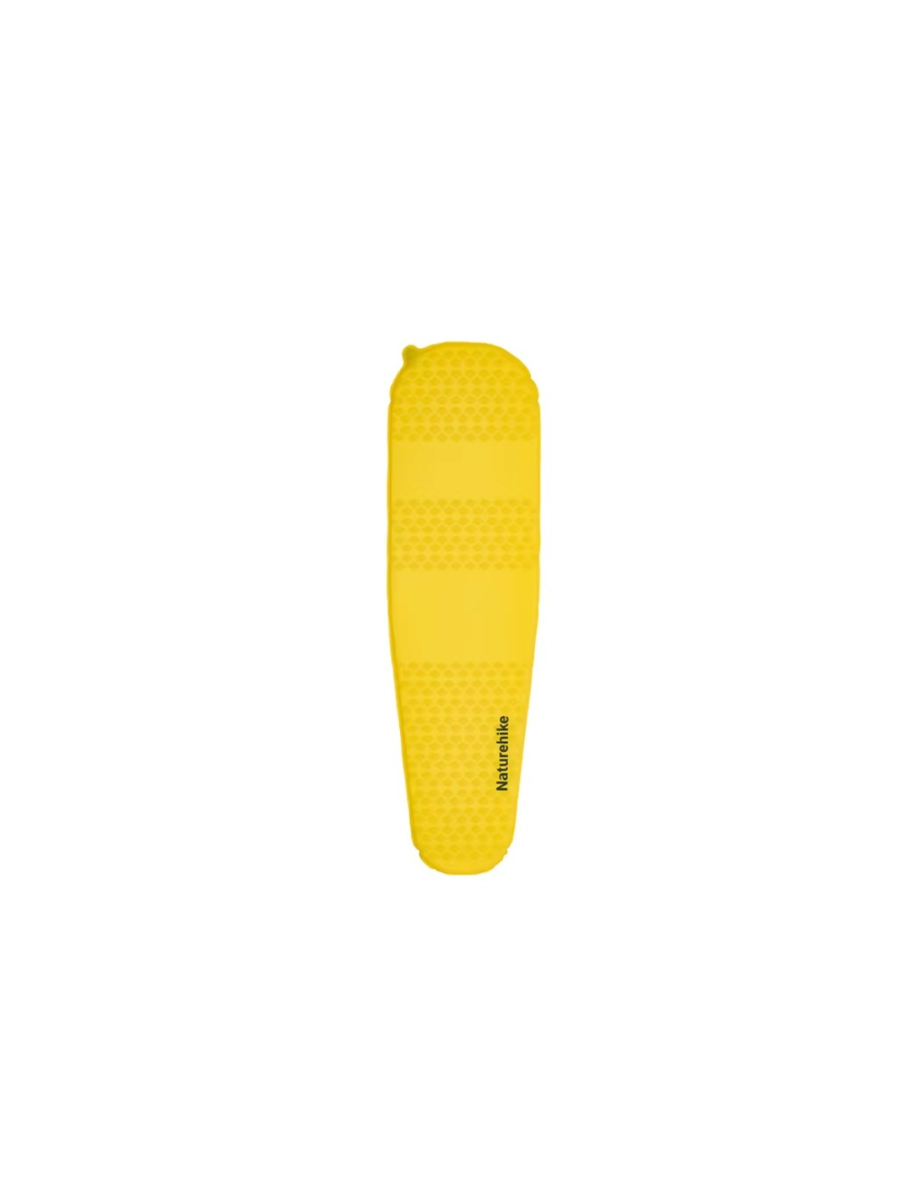 Коврик надувной Naturehike 183х53х3,5 см, овальный, желтый