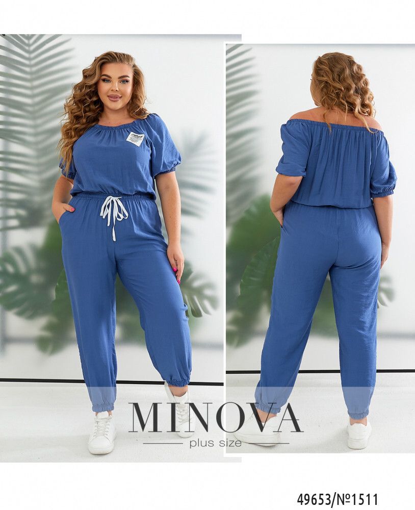 Комбинезон 1511-джинс Minova Комбинезон 1511-джинс Minova