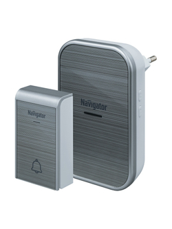Звонок электрический NDB-D-AC04-1V1-S NAVIGATOR 80507