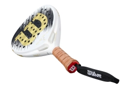 Ракетка для Padel Wilson Defy LS V1 SE Padel - white/gold