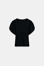 ФУТБОЛКА С ЦЕЛЬНОКРОЕНЫМИ РУКАВАМИ — ZARA