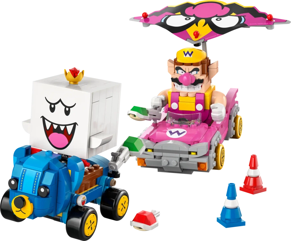 Конструктор LEGO Super Mario 72038 Mario Kart Варио и король Бу