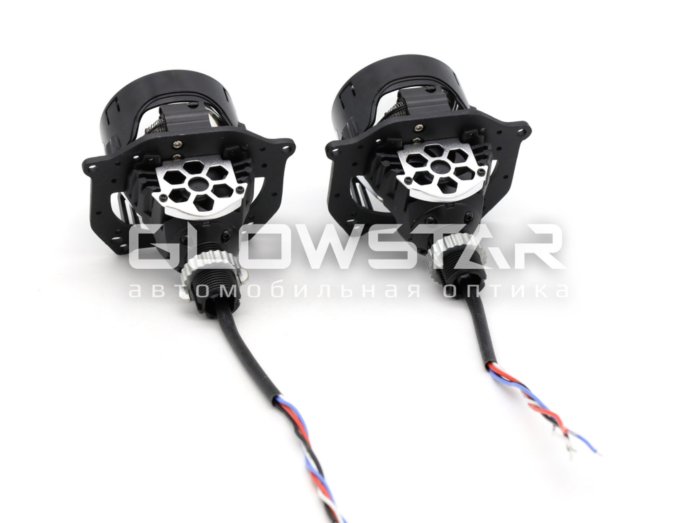 Билед модули Aozoom A3 Max 2.5 дюйма, 5500К, 12V, 49W/57W, крепление 3R и съемное гаечное (комплект, 2шт)