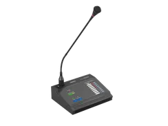 CVGAUDIO MCP-8 - удаленная настольная микрофонная консоль на 8 зон с возможностью выбора зоны вещания