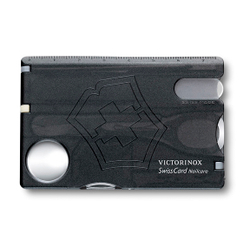 Швейцарская карточка Victorinox SwissCard Nailcare, черная