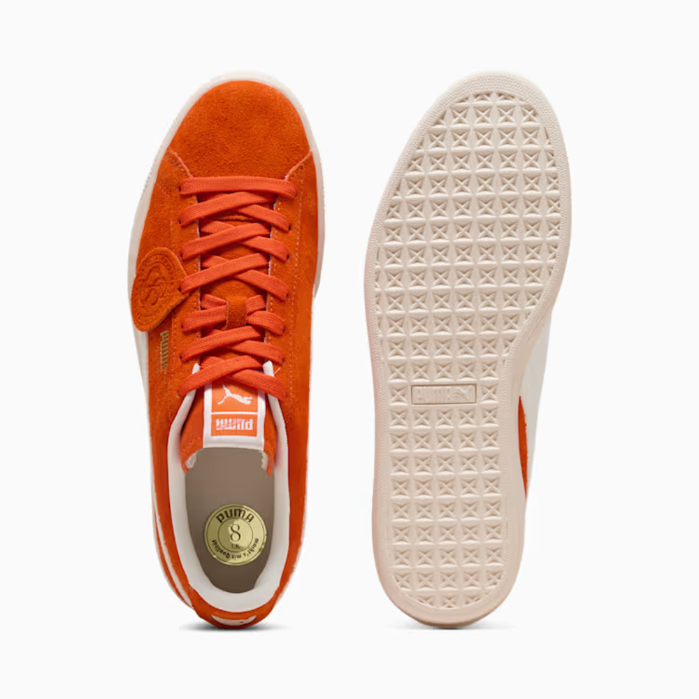 PUMA Замшевые кроссовки Suede, оранжевый