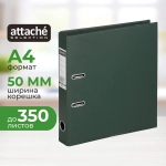 Папка-регистратор Attache Selection (Bantex) Strong 50 мм тёмно-зелёная ПВХ с технологией Strong Line