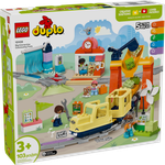 Конструктор Лего Дупло Общественный интерактивный поезд | LEGO DUPLO 10428 — 103 детали (3+)
