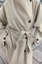 ТРЕНЧ С ПОЯСОМ WATER REPELLENT WIND RESISTANT — ZARA