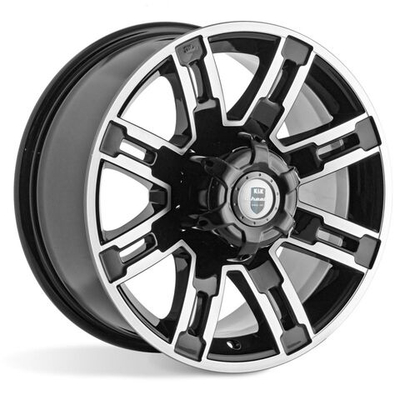 Диск Литой K&K Полюс (КС609) 7.5 x R16 6x139.7 D67.1 ET30 алмаз чёрный