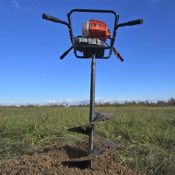 Аренда мотобура для тяжелого грунта Iron Mole C5R Megadrill