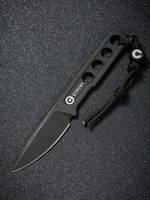 Нож CIVIVI Fixed Blade Circulus 10Cr15CoMoV Steel Black Stonewashed Handle Ostap Hel Design