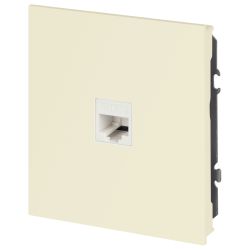 Розетка ЭРА Arktik 16-3107-02 информационная RJ45 слоновая кость | Эра Arktik
