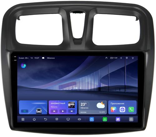 Магнитола для Renault Logan/Sandero 2014+ - Kuberg QLed+2K, Android 14, TS105, Быстрейшая, CarPlay, SIM-слот