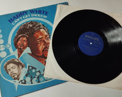 Винтажная виниловая пластинка LP Barry White Cant Get Enough (Germany 1974) Oh Love, Well We Finally Made It