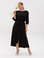Платье Танго вдвоем (черное) П16366-1М LT Collection