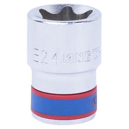 Цена на KING TONY (437524M) Головка торцевая TORX Е-стандарт 1/2", E24