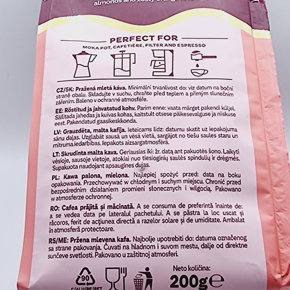 Кофе молотый Costa Coffee Caffe Crema Blend , 200 г (из Эстонии)